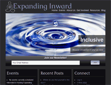 Tablet Screenshot of expandinginward.com